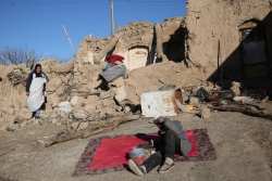 تخریب ۱۵۰۰ مسکن روستایی در زلزله خراسان